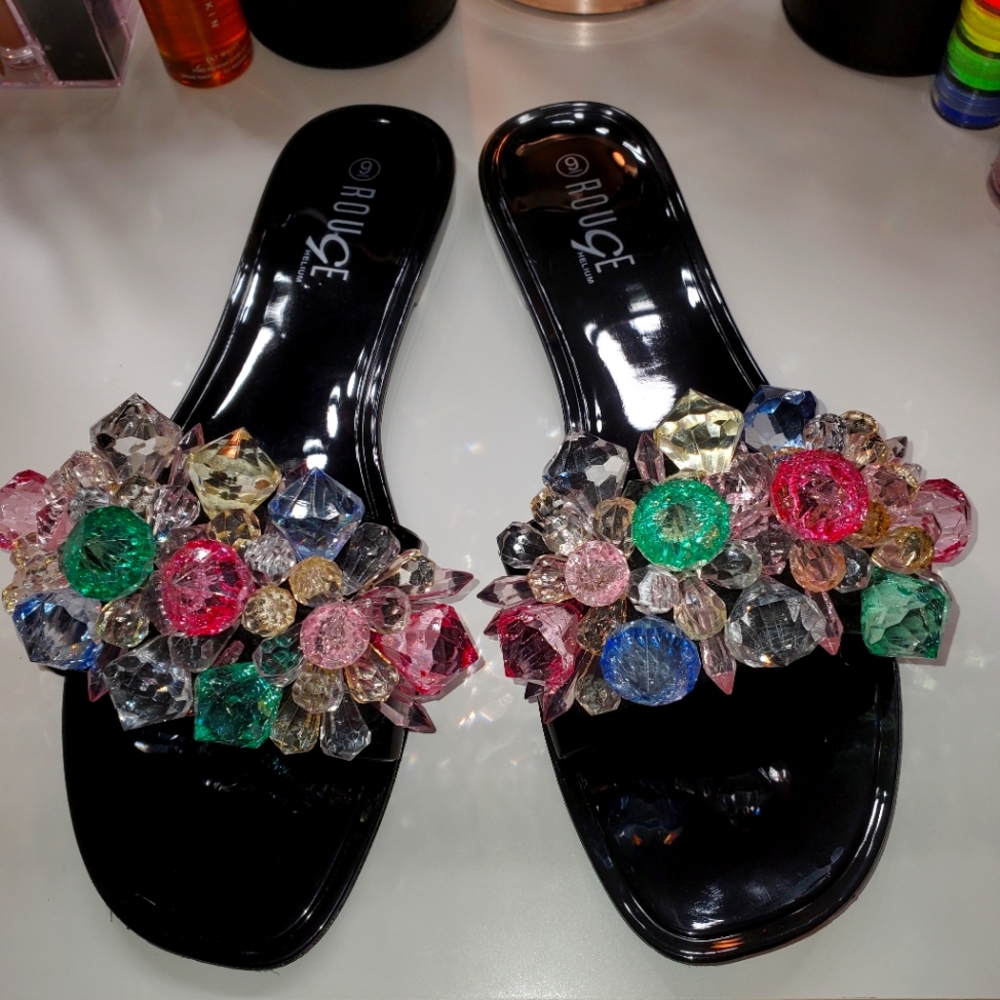 Jeweled Sandals